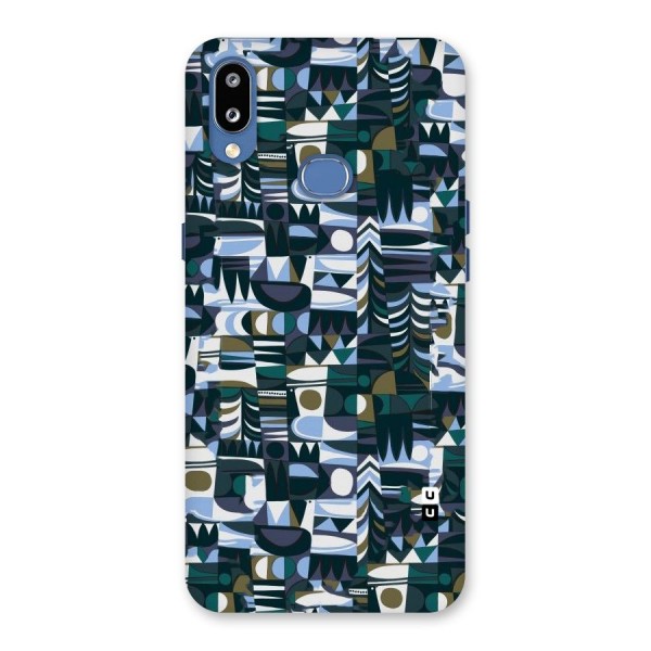 Abstract Blues Back Case for Galaxy M01s