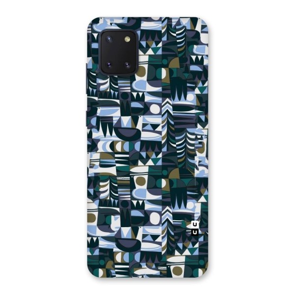 Abstract Blues Back Case for Galaxy Note 10 Lite