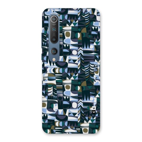 Abstract Blues Back Case for Mi 10