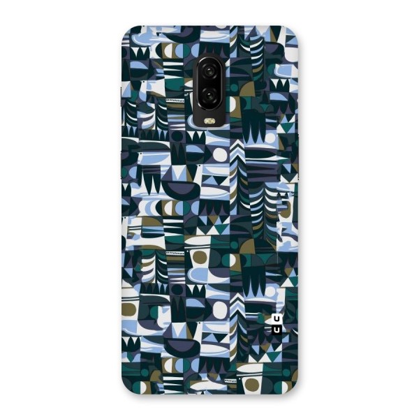 Abstract Blues Back Case for OnePlus 6T