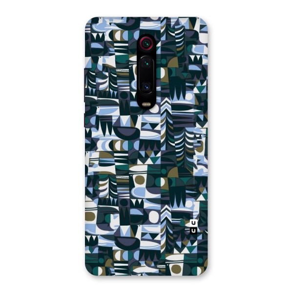 Abstract Blues Back Case for Redmi K20 Pro