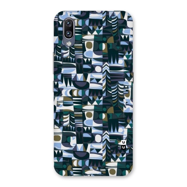 Abstract Blues Back Case for Vivo NEX