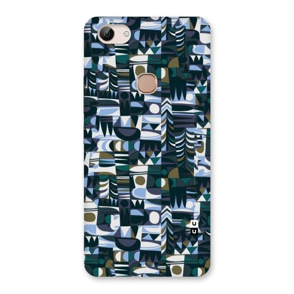 Abstract Blues Back Case for Vivo Y83