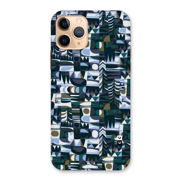 Abstract Blues Back Case for iPhone 11 Pro