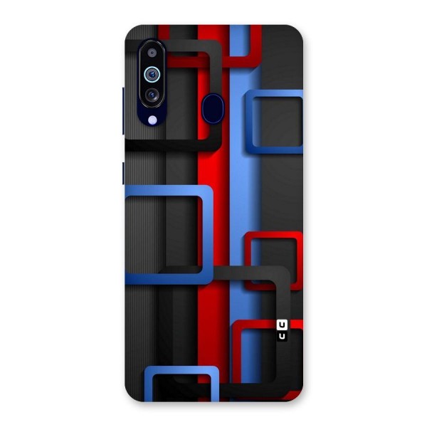 Abstract Box Back Case for Galaxy A60