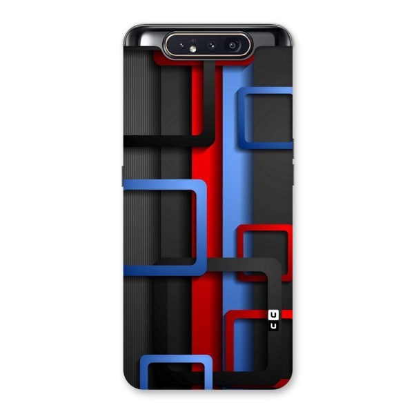 Abstract Box Back Case for Galaxy A80