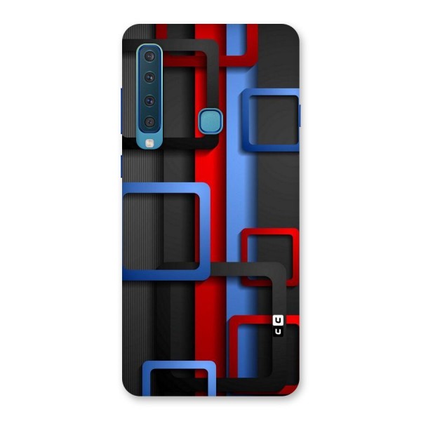 Abstract Box Back Case for Galaxy A9 (2018)