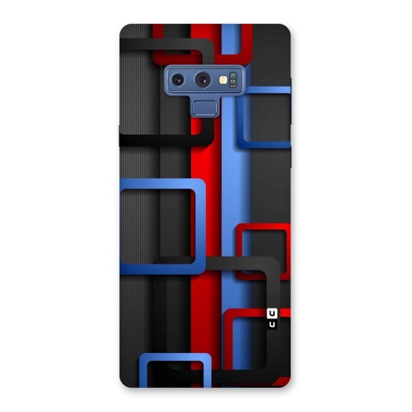 Abstract Box Back Case for Galaxy Note 9