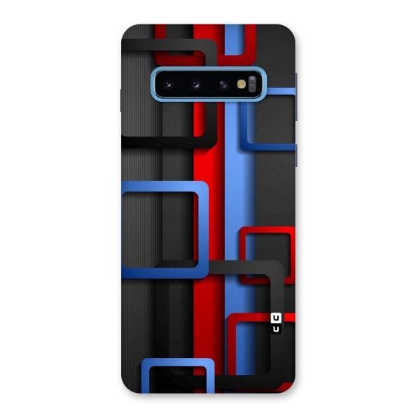 Abstract Box Back Case for Galaxy S10