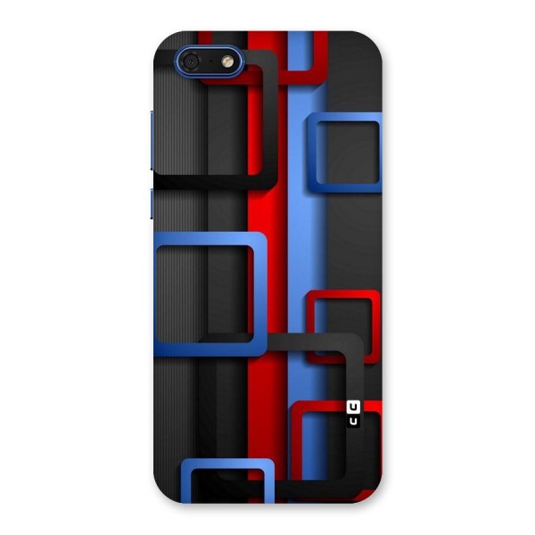 Abstract Box Back Case for Honor 7s