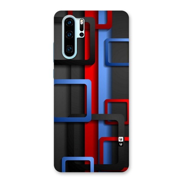 Abstract Box Back Case for Huawei P30 Pro