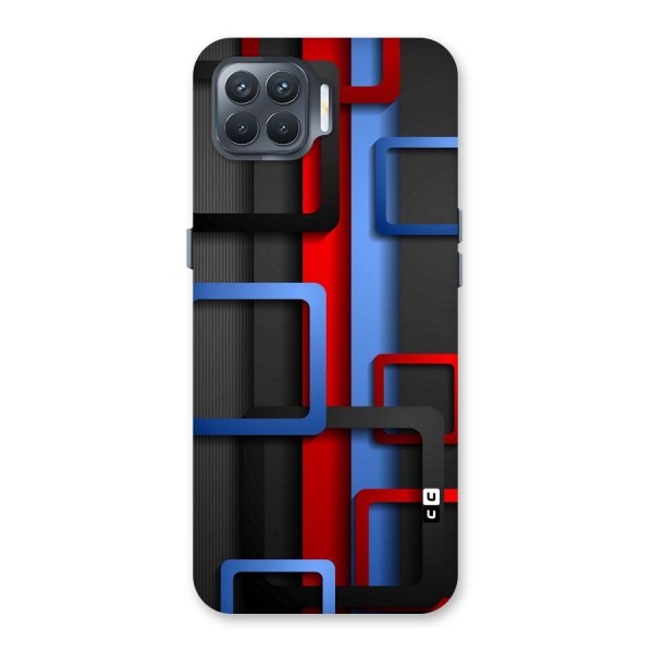 Abstract Box Back Case for Oppo F17 Pro