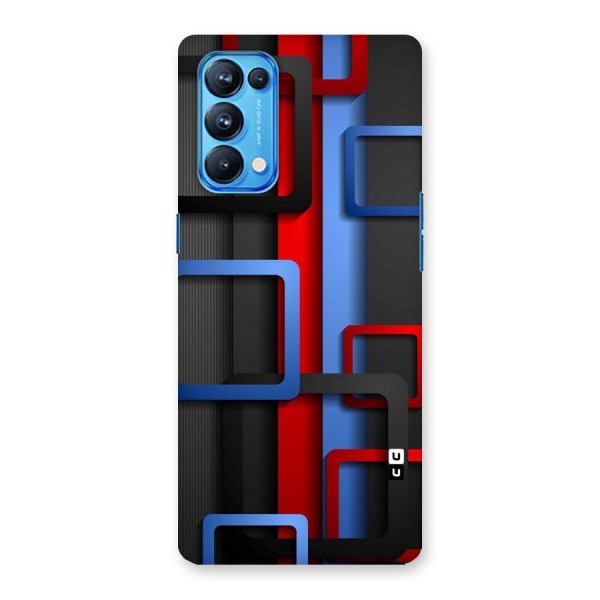 Abstract Box Back Case for Oppo Reno5 Pro 5G