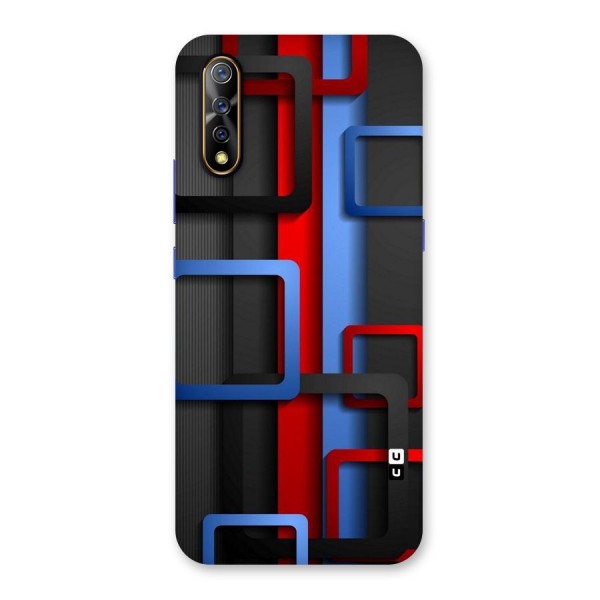 Abstract Box Back Case for Vivo S1