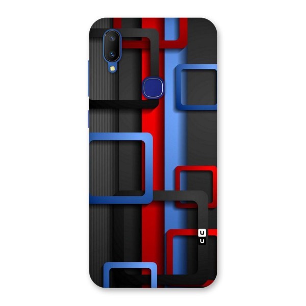 Abstract Box Back Case for Vivo V11