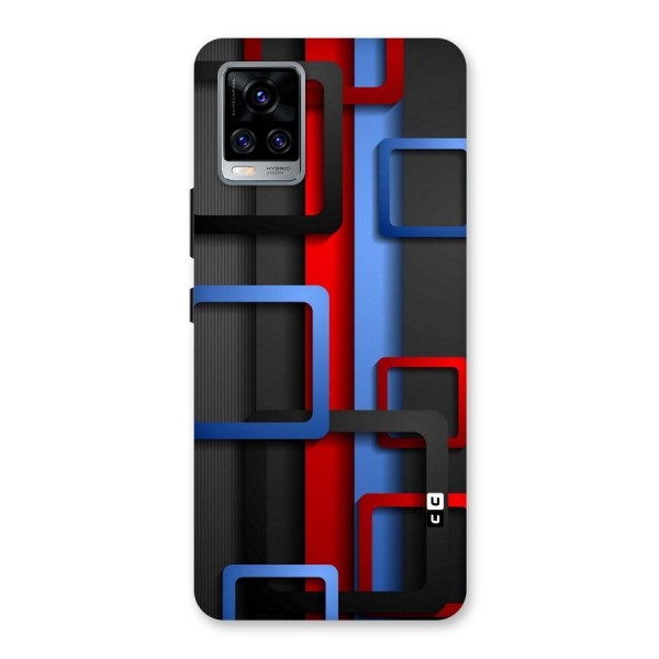 Abstract Box Back Case for Vivo V20 Pro