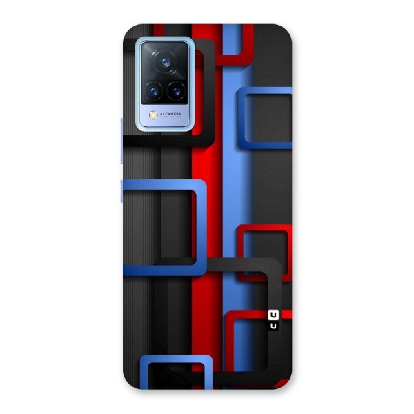 Abstract Box Back Case for Vivo V21 5G