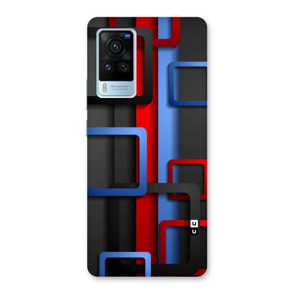 Abstract Box Back Case for Vivo X60 Pro