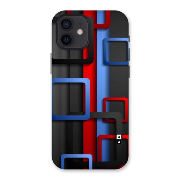 Abstract Box Back Case for iPhone 12