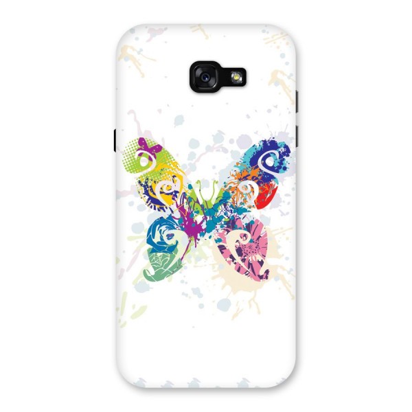 Abstract Butterfly Back Case for Galaxy A7 (2017)