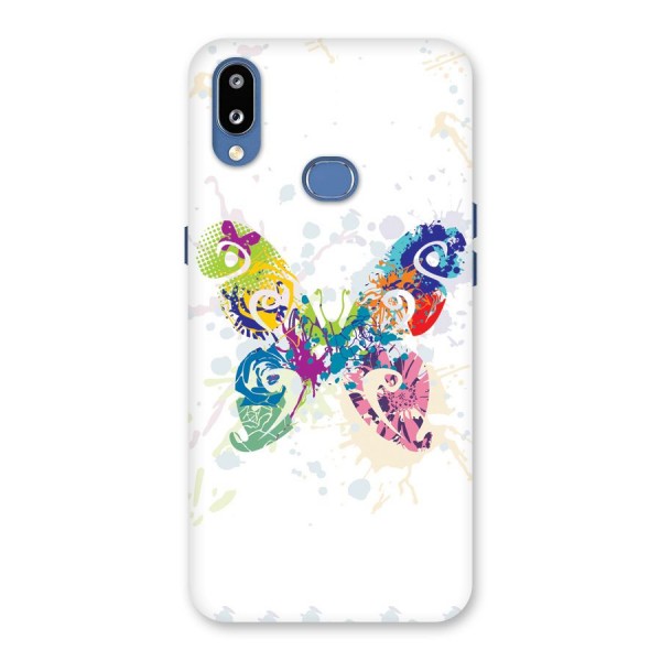 Abstract Butterfly Back Case for Galaxy M01s