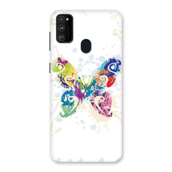 Abstract Butterfly Back Case for Galaxy M21