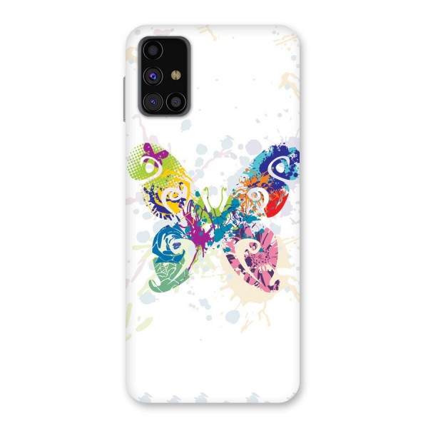 Abstract Butterfly Back Case for Galaxy M31s