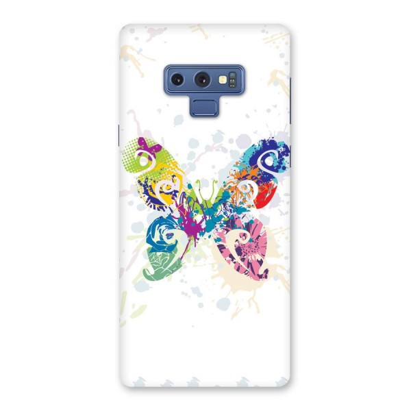 Abstract Butterfly Back Case for Galaxy Note 9