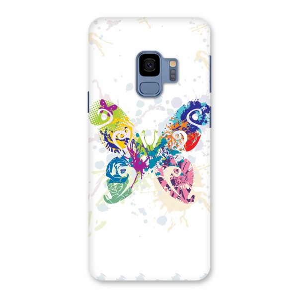 Abstract Butterfly Back Case for Galaxy S9