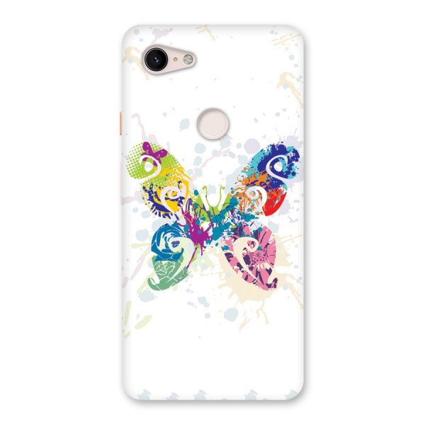 Abstract Butterfly Back Case for Google Pixel 3 XL