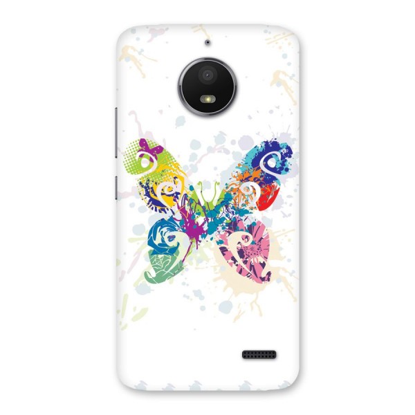 Abstract Butterfly Back Case for Moto E4