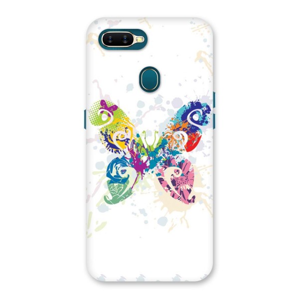 Abstract Butterfly Back Case for Oppo A7