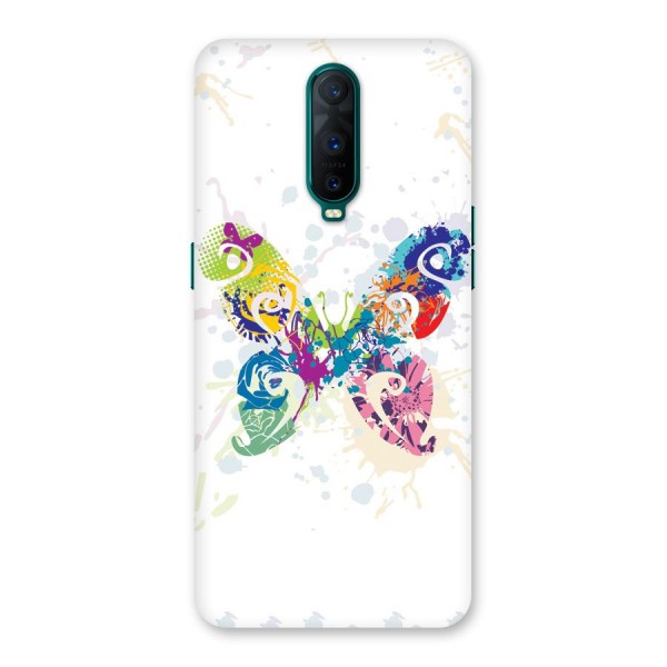 Abstract Butterfly Back Case for Oppo R17 Pro