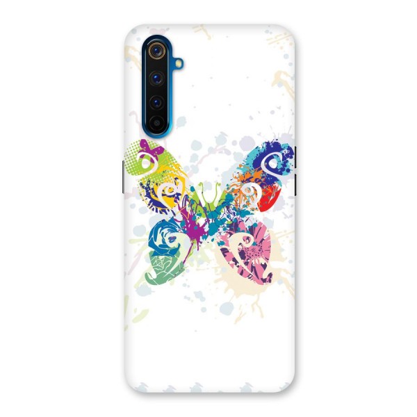 Abstract Butterfly Back Case for Realme 6 Pro