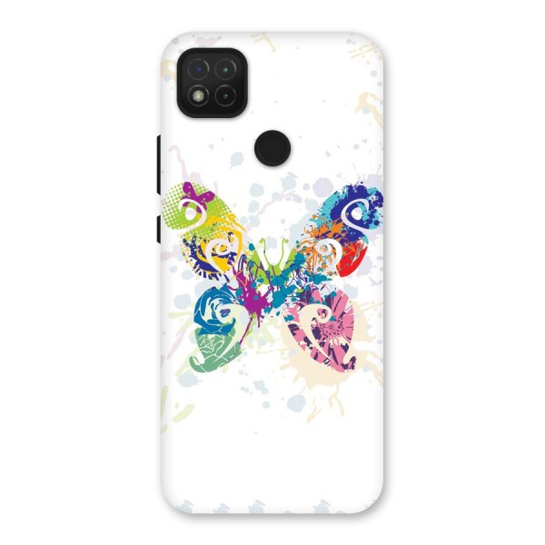 Abstract Butterfly Back Case for Redmi 9C