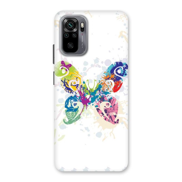 Abstract Butterfly Back Case for Redmi Note 10