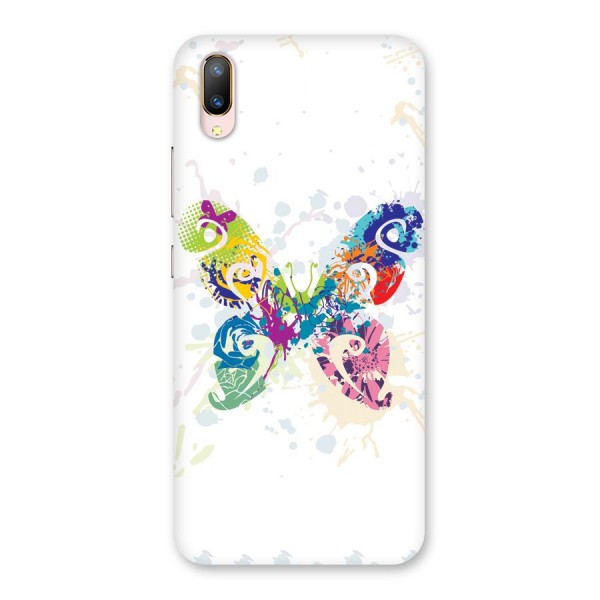 Abstract Butterfly Back Case for Vivo V11 Pro