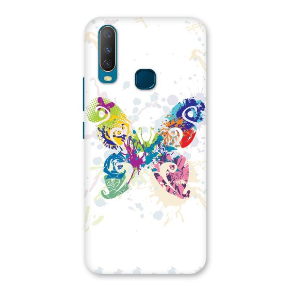 Abstract Butterfly Back Case for Vivo Y15