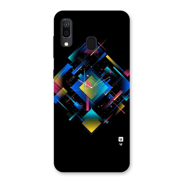 Abstract Clock Back Case for Galaxy A20