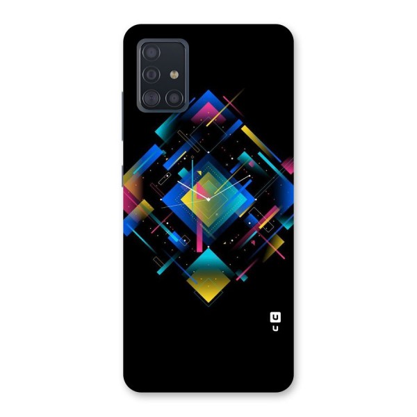 Abstract Clock Back Case for Galaxy A51