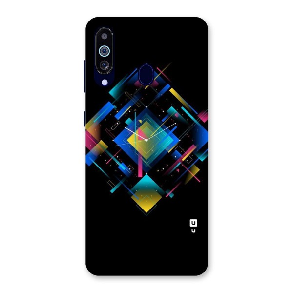 Abstract Clock Back Case for Galaxy A60