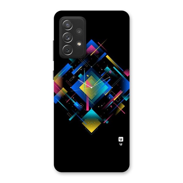 Abstract Clock Back Case for Galaxy A72