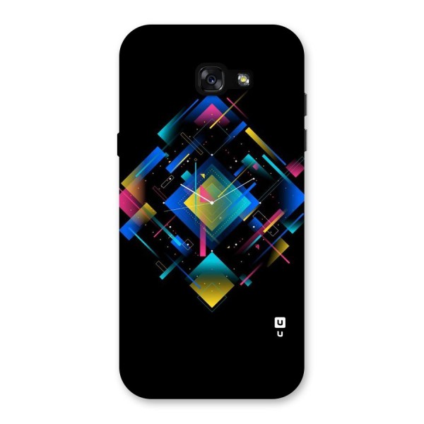 Abstract Clock Back Case for Galaxy A7 (2017)