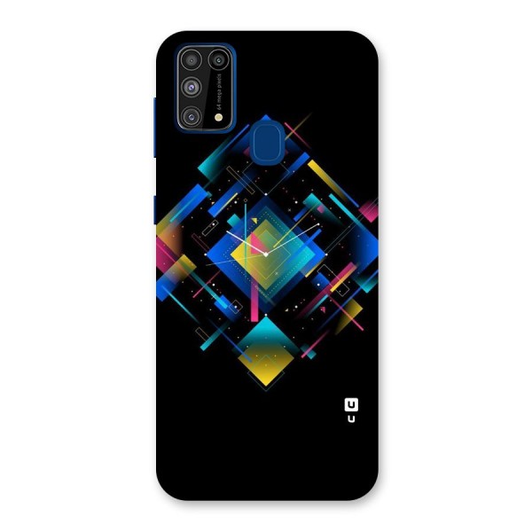 Abstract Clock Back Case for Galaxy F41