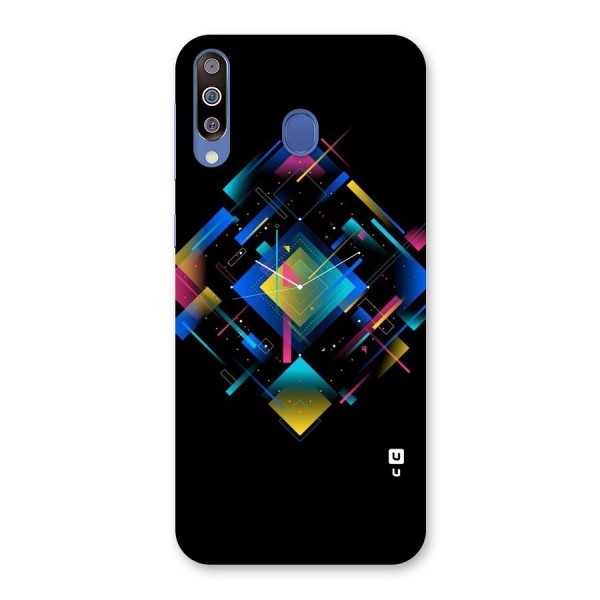 Abstract Clock Back Case for Galaxy M30