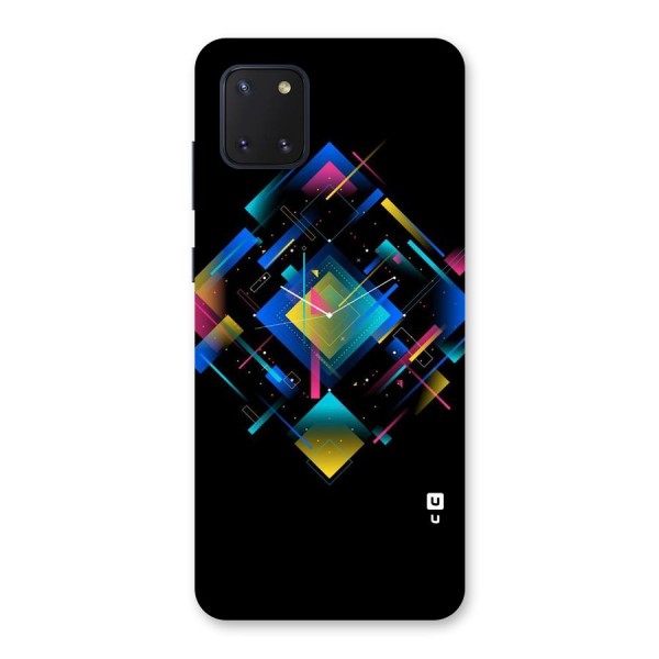 Abstract Clock Back Case for Galaxy Note 10 Lite