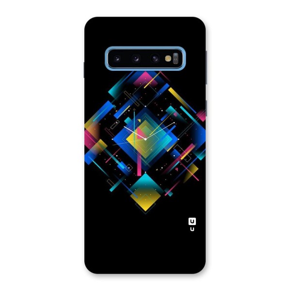 Abstract Clock Back Case for Galaxy S10