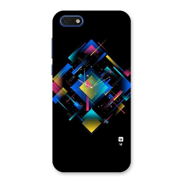 Abstract Clock Back Case for Honor 7s