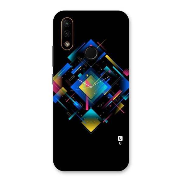 Abstract Clock Back Case for Lenovo A6 Note