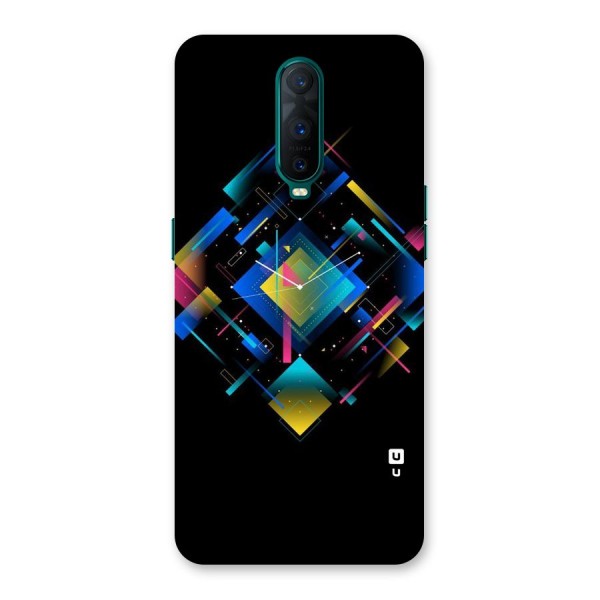 Abstract Clock Back Case for Oppo R17 Pro